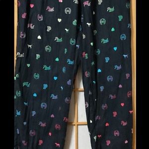 Pink Rainbow Pajama Pants